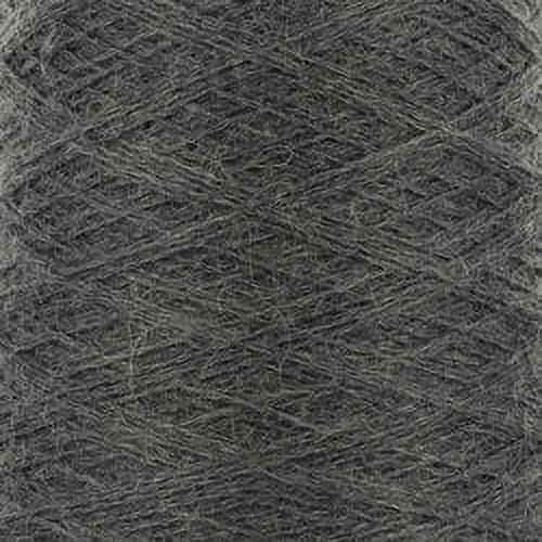 Valley Yarns 2/14 Alpaca Silk on 250 gram cones for Weaving, Knitting,  Crochet - Charcoal 