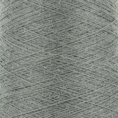 Valley Yarns 2/14 Alpaca Silk on 250 gram cones for Weaving, Knitting,  Crochet - Dark Gray 