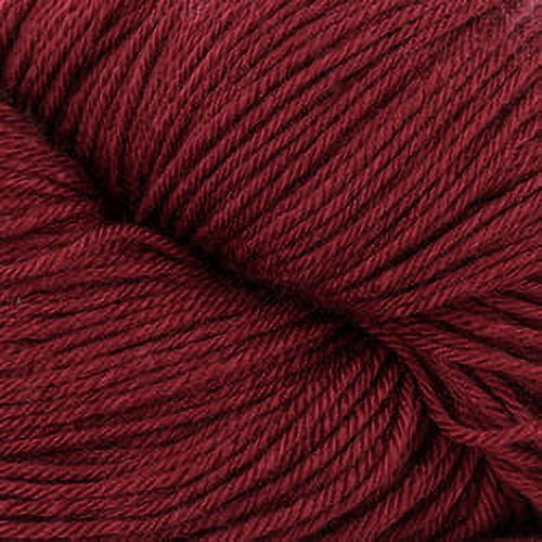Valley Yarns Charlemont Fingering Weight Sock Yarn, Superwash Merino Wool/ Silk/Polyamide - Burgundy 
