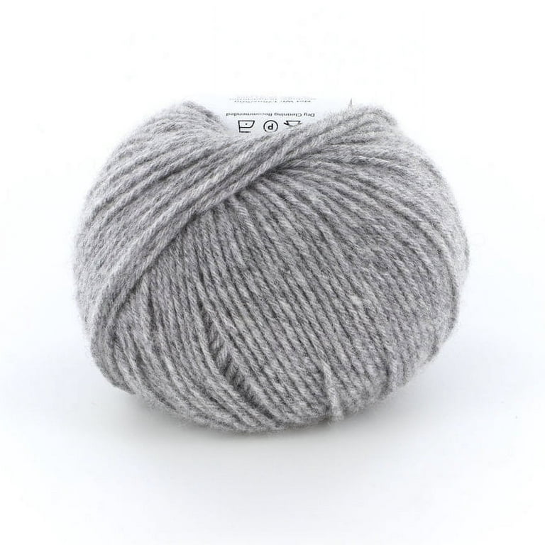 Troyarn Wool Jr (2- Skeins Pack) 40% Merino Wool%20 Cashmere%40 AcrylicThread Weight #1 Soft Knitting and Crochet Yarn for Crocheting and Knitting (