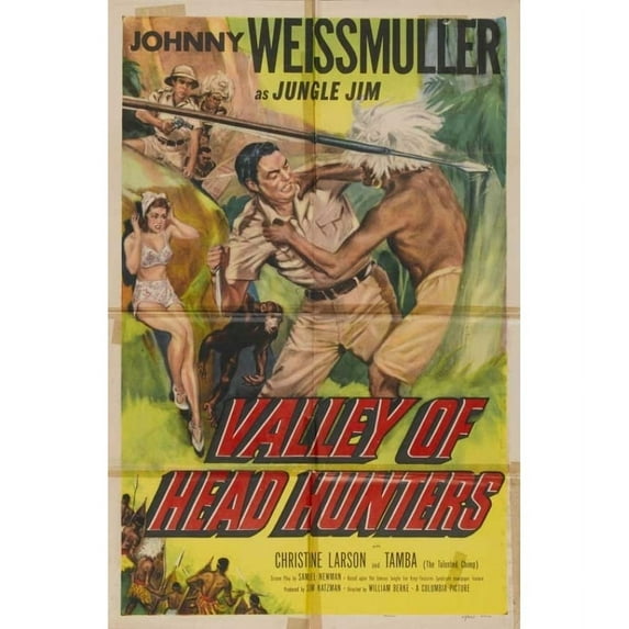 Valley of Head Hunters Movie Poster (11 x 17)
