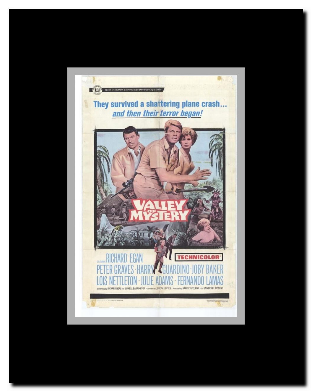 Valley of Mystery Framed Movie Poster