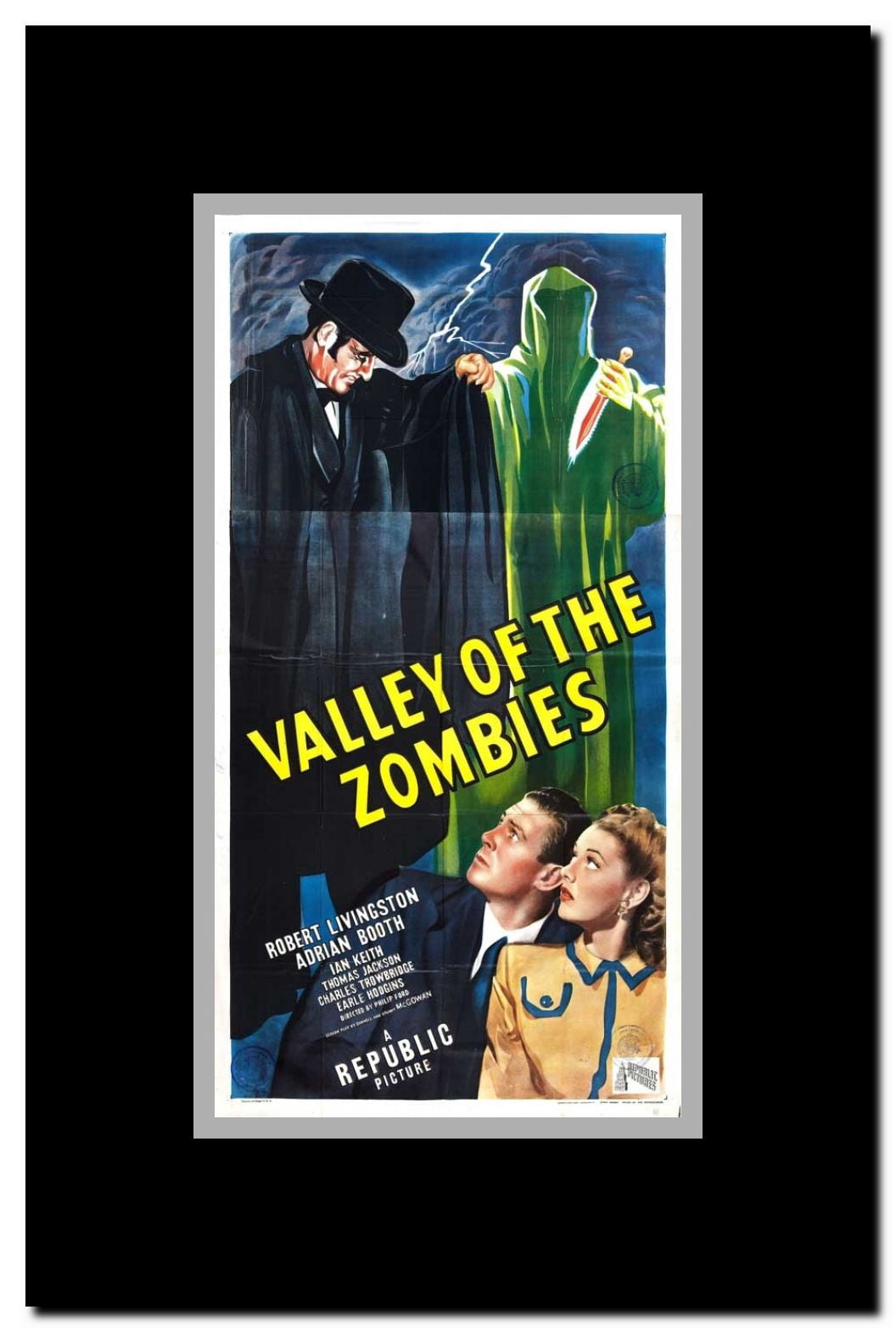 Valley of the Zombies Framed Movie Poster