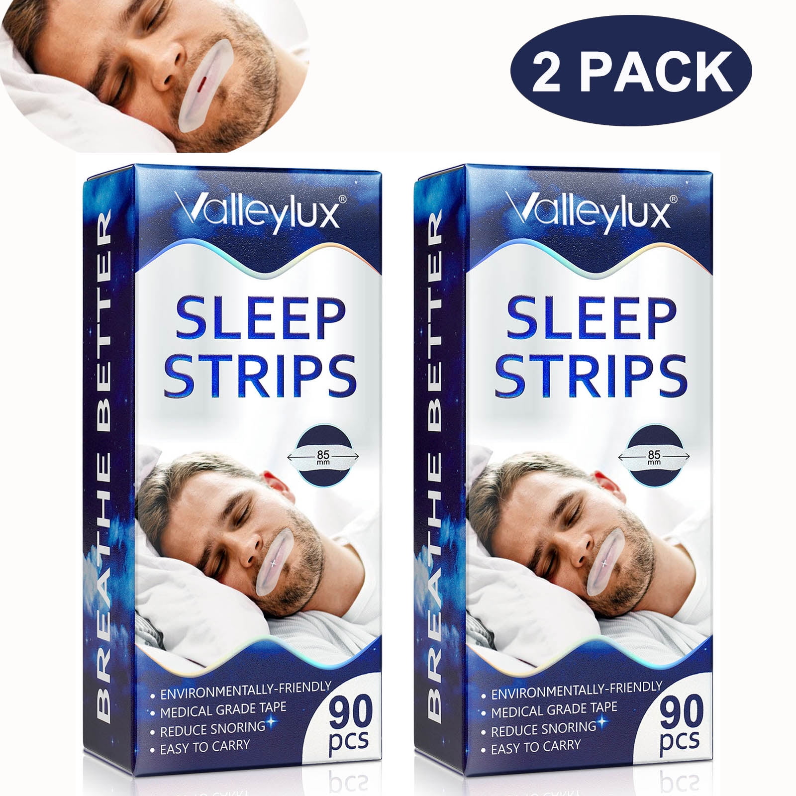 Professional Mouth Tape Nose Breathing Gently Sleep Strips for
