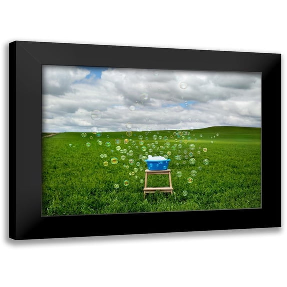 Vallinas Prieto, Miguel 24x18 Black Modern Framed Museum Art Print Titled - Pause Número VIII