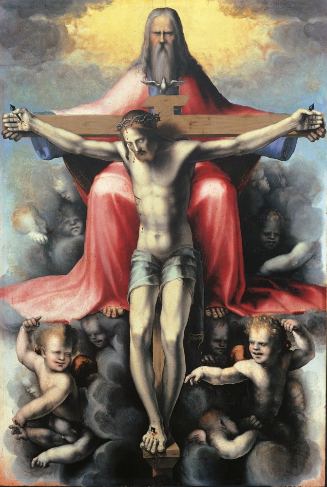 Vallombrosa Altarpiece Canvas Art - (18 x 24)