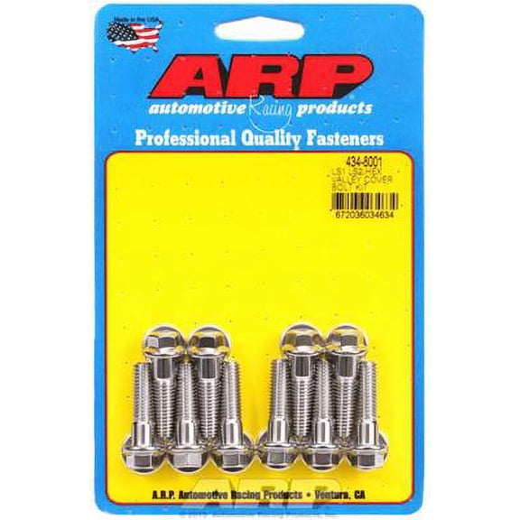Vally Cover Bolt Kit; Hex Head