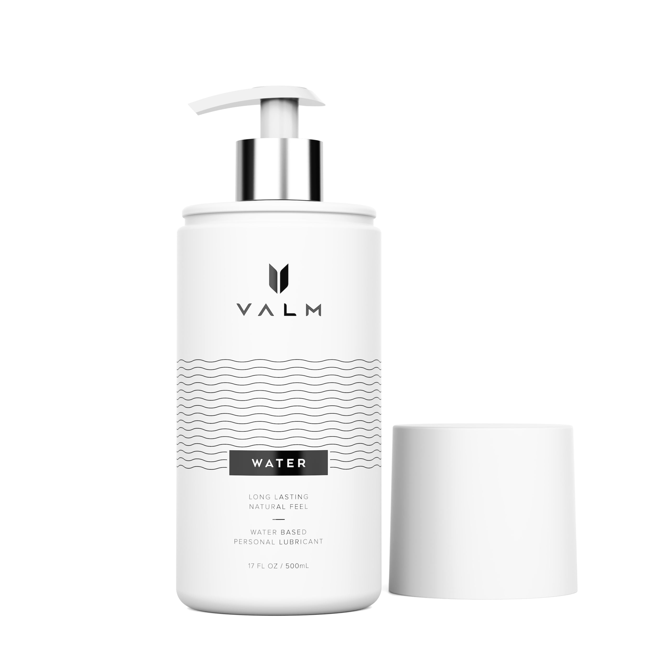 Valm WaterBased Lube, Personal Lubricant, 17 Fl Oz