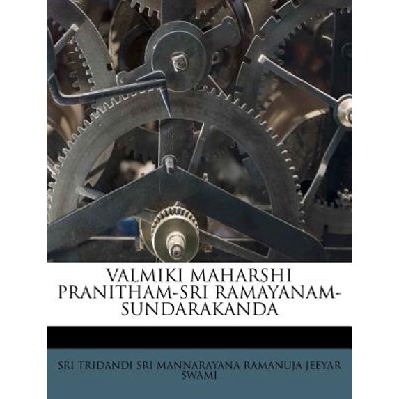 Valmiki Maharshi Pranitham-Sri Ramayanam-Sundarakanda (Paperback)