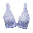 thumbnail image 1 of Valmont Front Close Lace Cup Underwire Bra - 8323-42DD-Lavender, 1 of 1