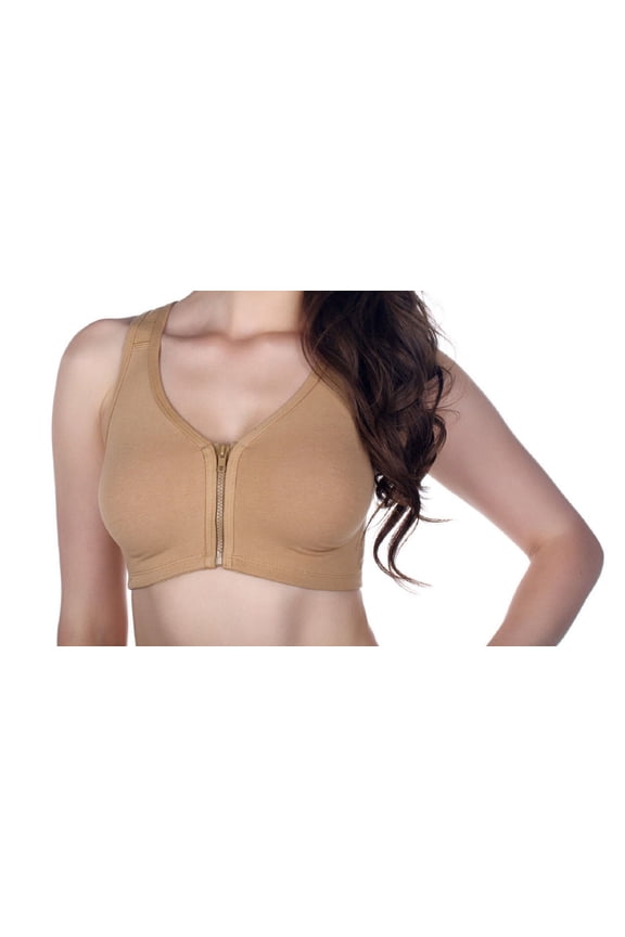 Zip-Front Sports Bra - 1611A