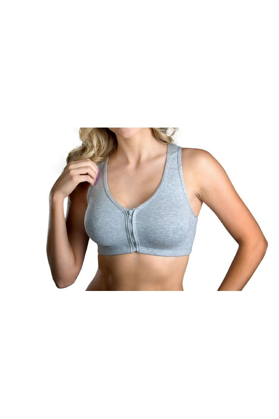 Zip-Front Sports Bra - 1611A