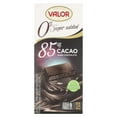 thumbnail image 1 of Valor 0% Sugar Added, Dark Chocolate, 85% Cacao, 3.5 oz (100 g), 1 of 2
