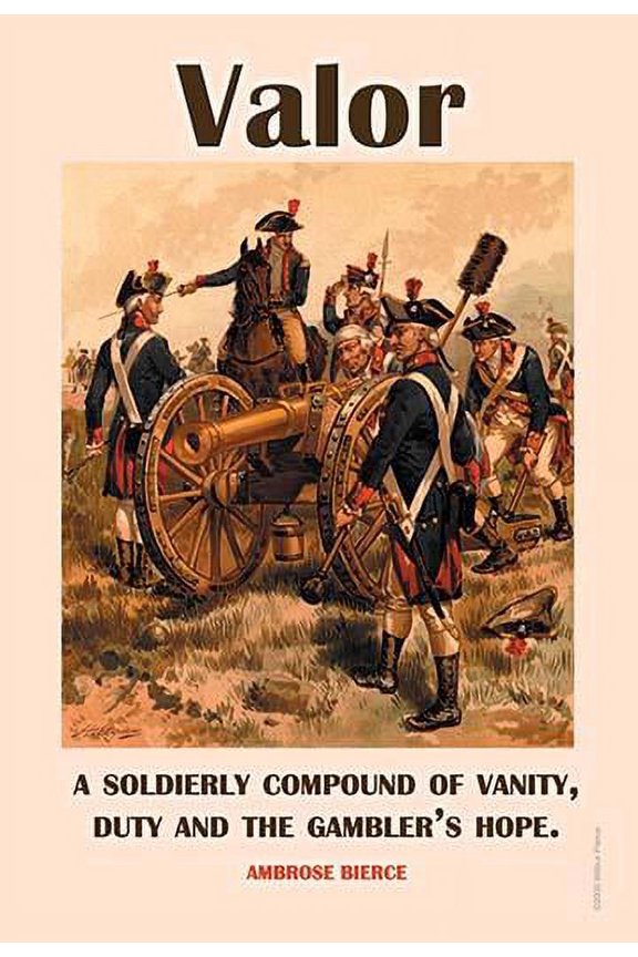 Valor- Fine Art Canvas Print (20" x 30")