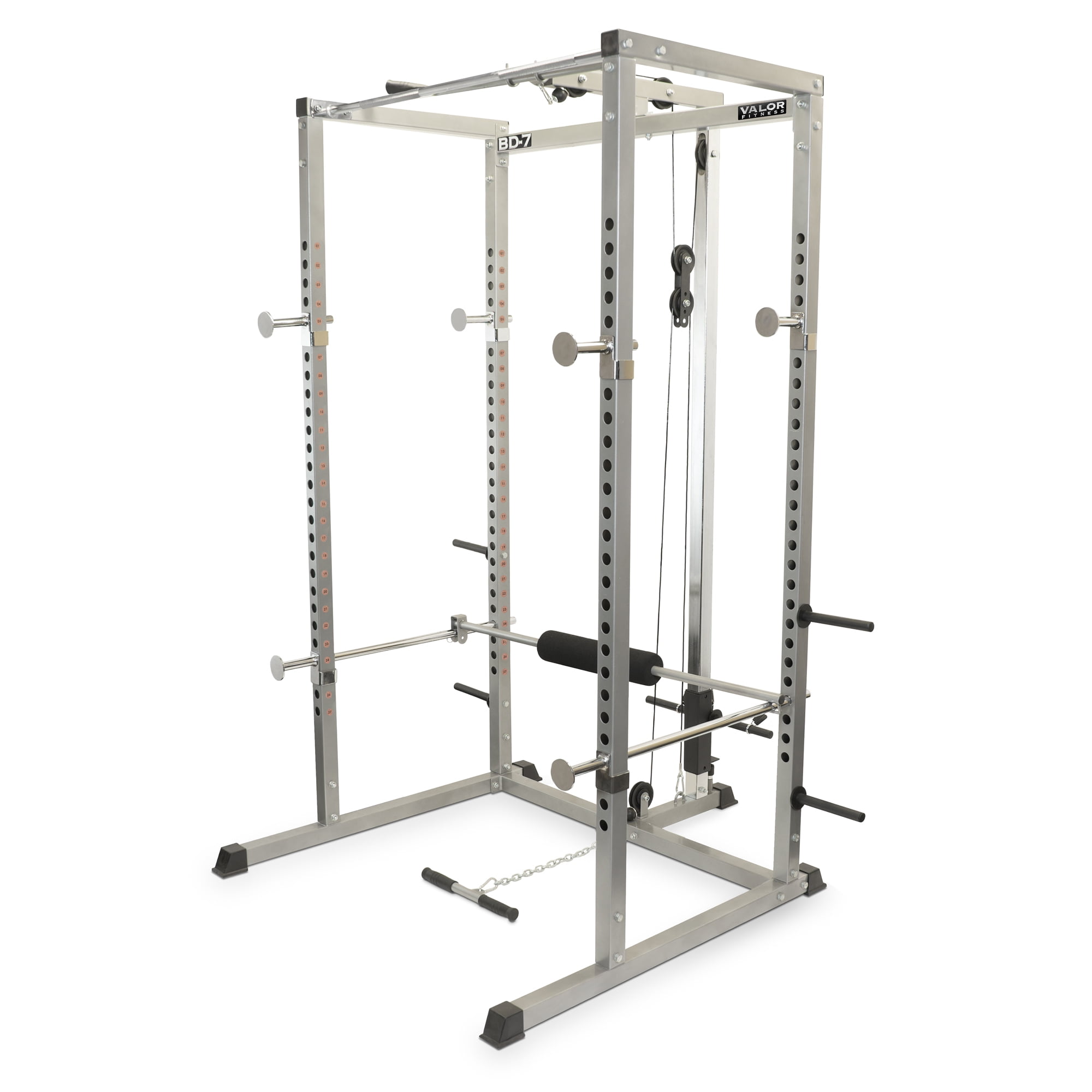 Valor Fitness BD-7 Power Rack with Lat Pull