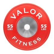 Valor Fitness BPX-55 55lb Bumper Plate X sold individually