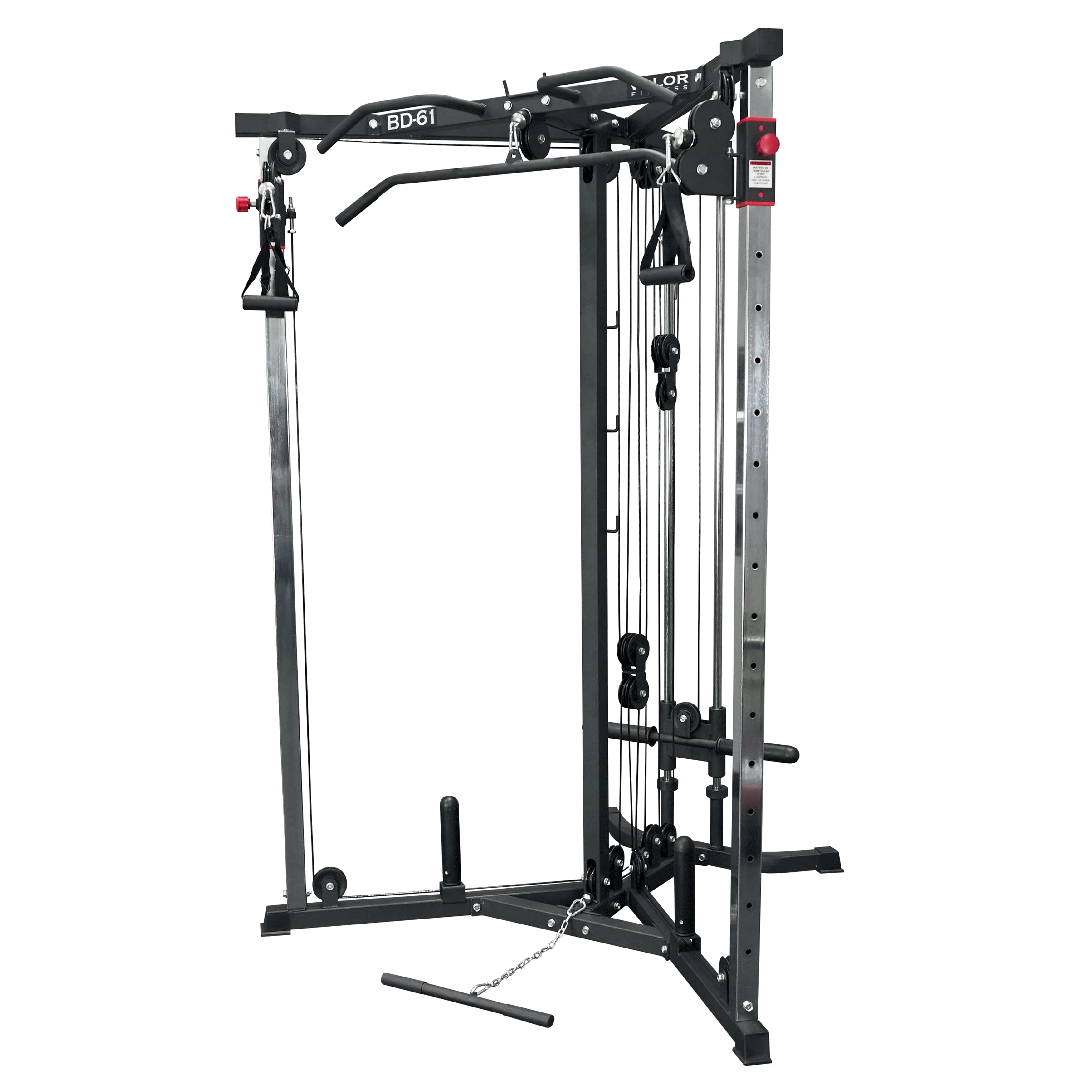 Valor Fitness Home Gym Equipment Adjustable Cable Crossover