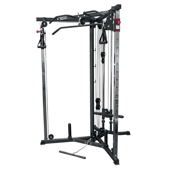 Valor Fitness Home Gym Equipment - Adjustable Cable Crossover Machine ...