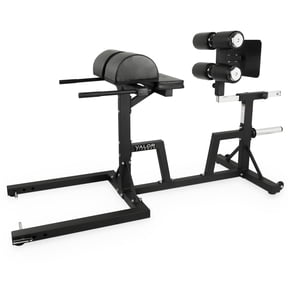 Valor Fitness Glute Ham Developer Machine - Adjustable GHD Equipment- Max Weight 400 lbs - Ab Core Hip Back Workout - Hyperextensions Sit Ups Includes Band Pegs - Olympic Plate Storage - Home Gym -