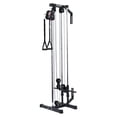 thumbnail image 1 of Valor Fitness LAT Pull Down Cable Machine - Wall Mount - 16 Adjustable Positions Dual Pulley System - Includes Strap Handles - High & Low Cable System Home Gym Equipment Max Weight 200 Lbs. - BD-62, 1 of 7