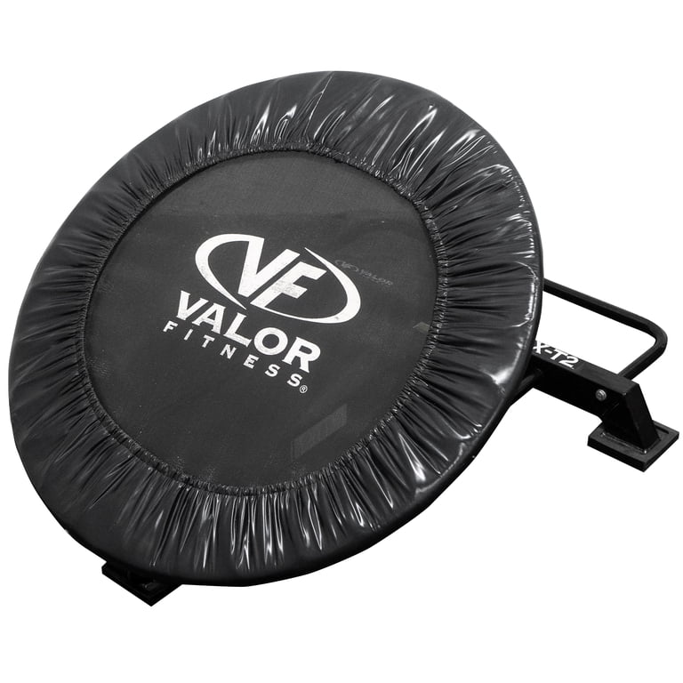 Valor Fitness Medicine Ball Trampoline Rebounder with Med Ball