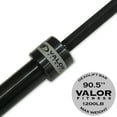 thumbnail image 1 of Valor Fitness Olympic Deadlift Bar – Max Weight 1200lbs - 45lb - 90.5 in - 27 mm- Heavy Duty Powerlifting Strongman Gym Equipment Meets IPF Standards, 1 of 10