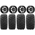 thumbnail image 1 of Valor V01 14" Wheels Black 26" Reptile Tires Yamaha Viking Wolverine YXZ1000R CFMoto ZForce 950 UForce 1000, 1 of 4