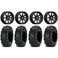 thumbnail image 1 of Valor V01 14" Wheels Black 27" Mud Lite II Tires Can-Am Commander Maverick Renegade Outlander Defender, 1 of 4