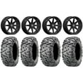thumbnail image 1 of Valor V01 14" Wheels Black 28" BigHorn 2.0 Tires Sportsman 550 850 1000, 1 of 5