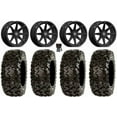 thumbnail image 1 of Valor V01 14" Wheels Black 28" Rip Saw Tires Sportsman 550 850 1000, 1 of 4