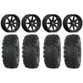 thumbnail image 1 of Valor V01 14" Wheels Black 28" Roctane T4 Tires Can-Am Commander Maverick Renegade Outlander Defender, 1 of 4