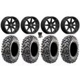 thumbnail image 1 of Valor V01 14" Wheels Black 30" Carnivore R/T Tires Can-Am Commander Maverick Renegade Outlander Defender, 1 of 4