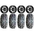 thumbnail image 1 of Valor V01 14" Wheels Black 30" MotoClaw Tires Yamaha Viking Wolverine YXZ1000R CFMoto ZForce 950 UForce 1000, 1 of 4
