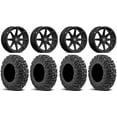 thumbnail image 1 of Valor V01 14" Wheels Black 30" MotoVator Tires Can-Am Maverick X3 / Honda Pioneer 1000 / Talon, 1 of 4