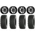 thumbnail image 1 of Valor V01 14" Wheels Black 32" BDC Tires Yamaha Viking Wolverine YXZ1000R CFMoto ZForce 950 UForce 1000, 1 of 4