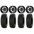 thumbnail image 1 of Valor V01 14" Wheels Black 32" XComp ATR Tires Sportsman RZR Ranger, 1 of 4