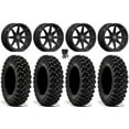 thumbnail image 1 of Valor V01 14" Wheels Black 34" Warrior XT Tires Sportsman RZR Ranger, 1 of 4