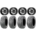 thumbnail image 1 of Valor V01 15" Wheels Black 27" Ceros Tires Kawasaki Teryx Mule, 1 of 4