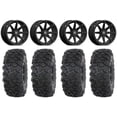 thumbnail image 1 of Valor V01 15" Wheels Black 30" Roctane T4 Tires Can-Am Commander Maverick Renegade Outlander Defender, 1 of 4