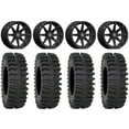 thumbnail image 1 of Valor V01 15" Wheels Black 30" XT400 Tires Can-Am Commander Maverick Renegade Outlander Defender, 1 of 4