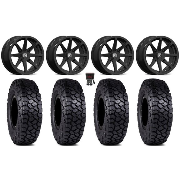 Valor V01 15" Wheels Black 32" Intersect Tires Polaris RZR XP 1000 / PRO XP / Ranger XP 900/1000