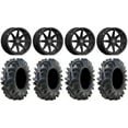 thumbnail image 1 of Valor V01 15" Wheels Black 34" Terminator Tires Can-Am Commander Maverick Renegade Outlander Defender, 1 of 4