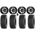 thumbnail image 1 of Valor V01 15" Wheels Black 35" BDC Tires Yamaha Viking Wolverine YXZ1000R, 1 of 4