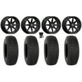 thumbnail image 1 of Valor V01 15" Wheels Black 35" DX440 Tires Kawasaki Mule Pro FXT, 1 of 4