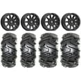 thumbnail image 1 of Valor V02 14" Wheels Black 27" Moto MTC Tires Polaris RZR XP 1000 / PRO XP / Ranger XP 900/1000, 1 of 4