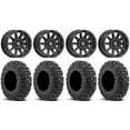 thumbnail image 1 of Valor V02 14" Wheels Black 28" MotoVator Tires Can-Am Maverick X3 / Honda Pioneer 1000 / Talon, 1 of 4