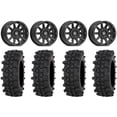 thumbnail image 1 of Valor V02 14" Wheels Black 30" ACP Tires Polaris RZR XP 1000 / PRO XP / Ranger XP 900/1000, 1 of 4