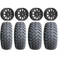 thumbnail image 1 of Valor V02 14" Wheels Black 31" MotoHammer Tires Can-Am Commander Maverick Renegade Outlander Defender, 1 of 4