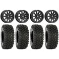 thumbnail image 1 of Valor V02 14" Wheels Black 32" XC450 Tires Polaris RZR XP 1000 / PRO XP / Ranger XP 900/1000, 1 of 4