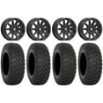 thumbnail image 1 of Valor V02 15" Wheels Black 32" RT320 Tires Polaris RZR XP 1000 / PRO XP / Ranger XP 900/1000, 1 of 4